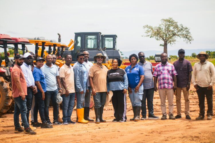 MiDA conducts strategic farm visits in the Akuse Left Bank Torgorme Economic Enclave.