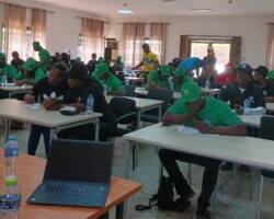 Participant engaging in Practical Session