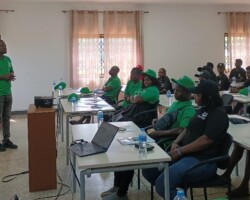 Participant engaging in Practical Session